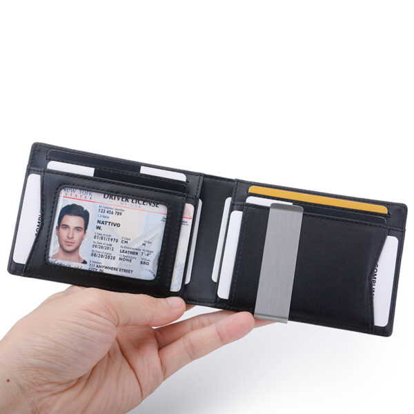 wallet with airtag holader