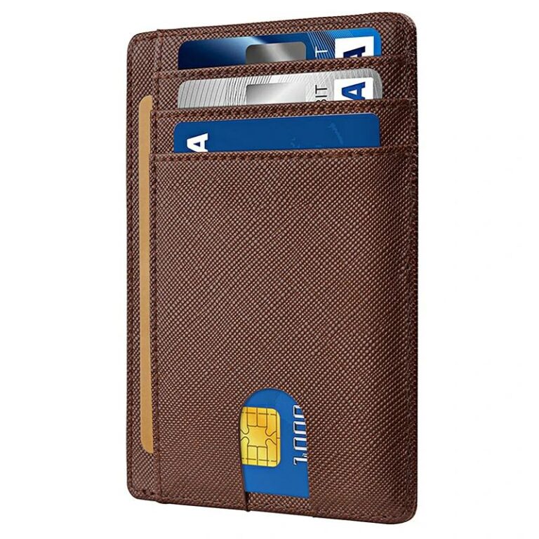 Saffiano leather card cases 3