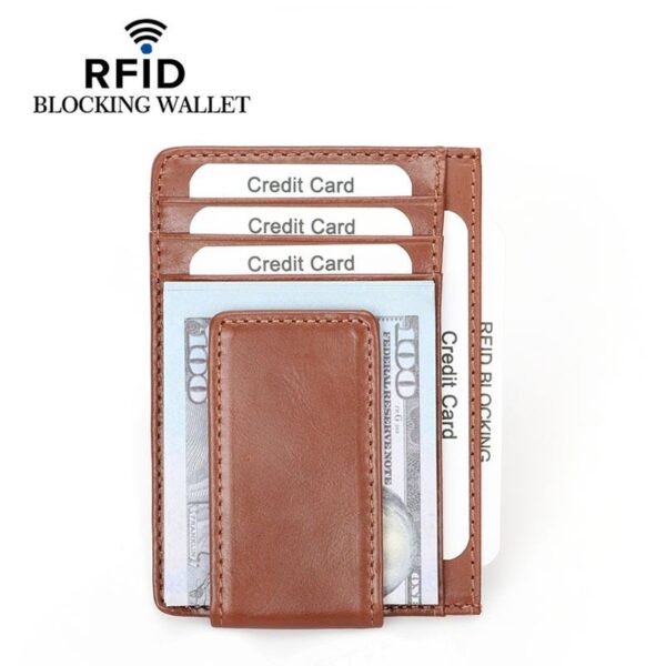 Money clip card holder 5