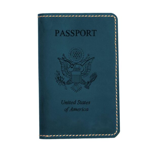 Leather passport holder 4