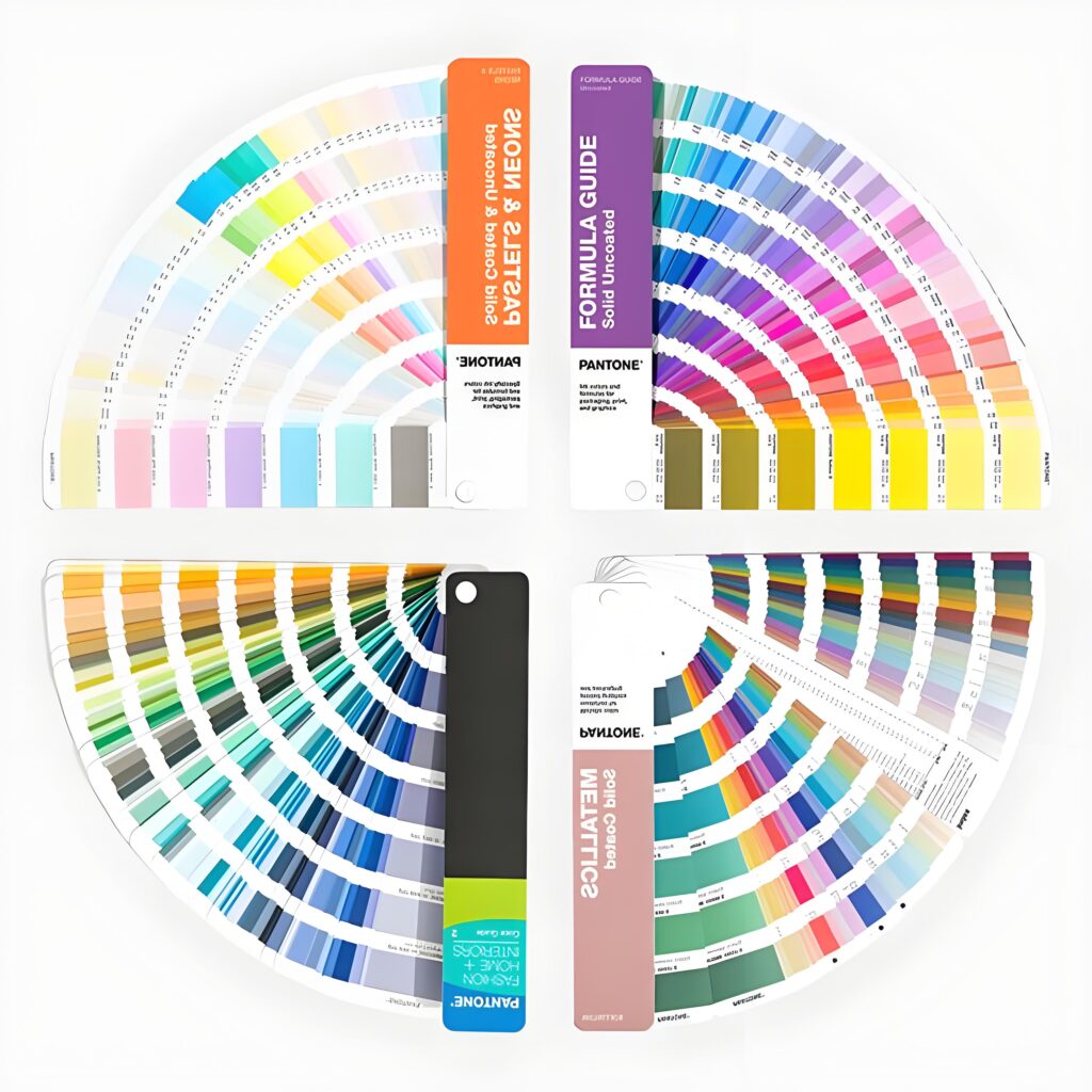 Pantone card